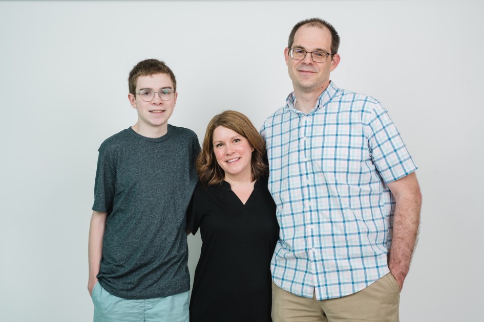 Ben, Mom and Dad