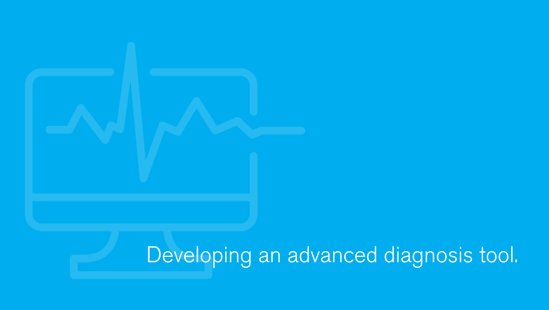 developing a new diagnosis tool infographic