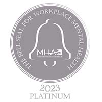 The Bell Seal For Workplace Mental Health Recognition badge