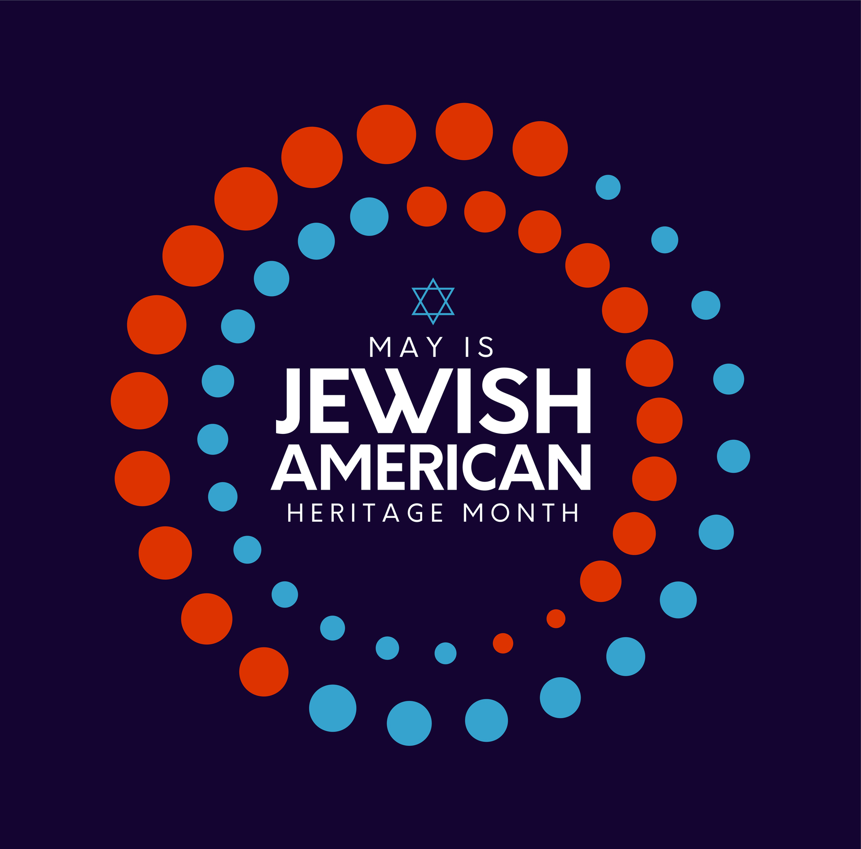 Jewish American Heritage Month Graphic