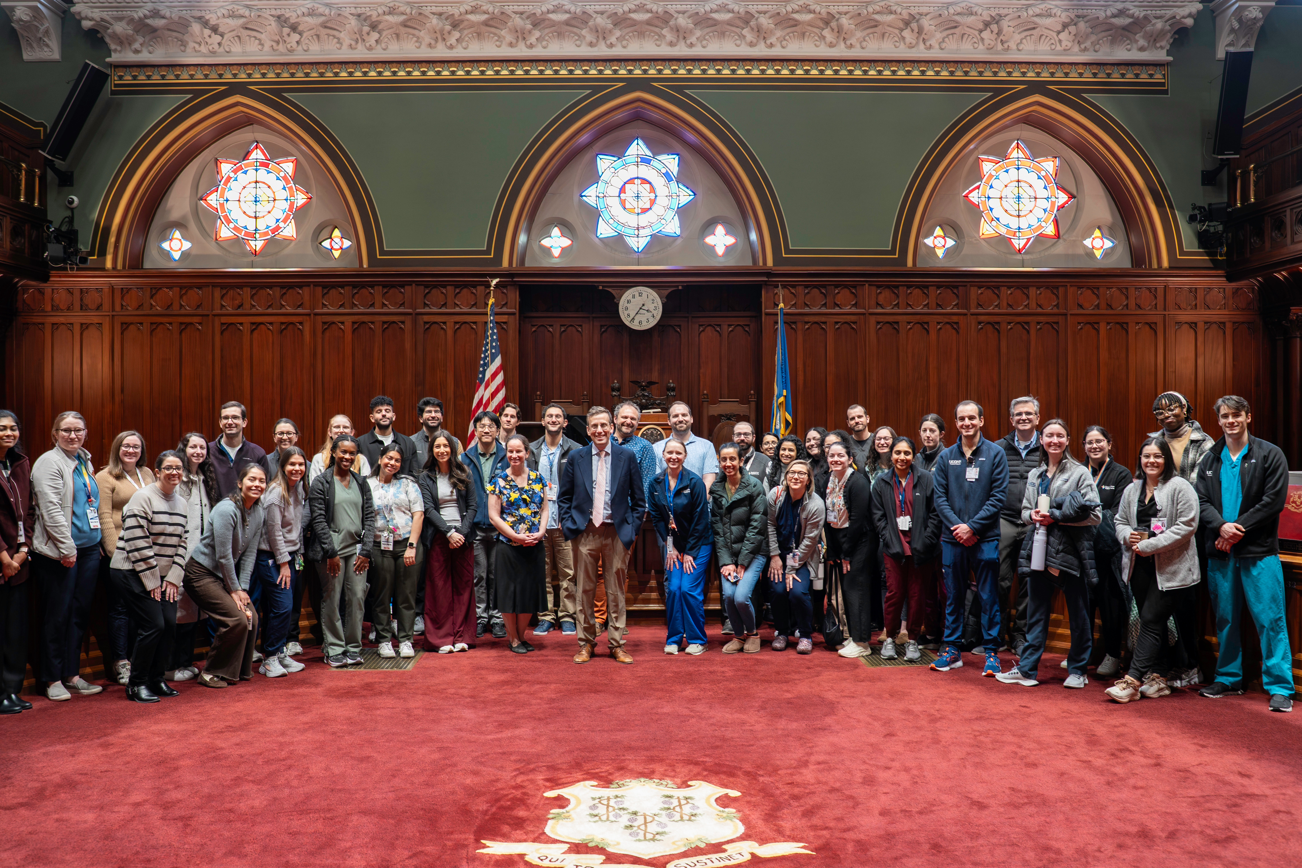 REACH Residents at the CT State Capitol 