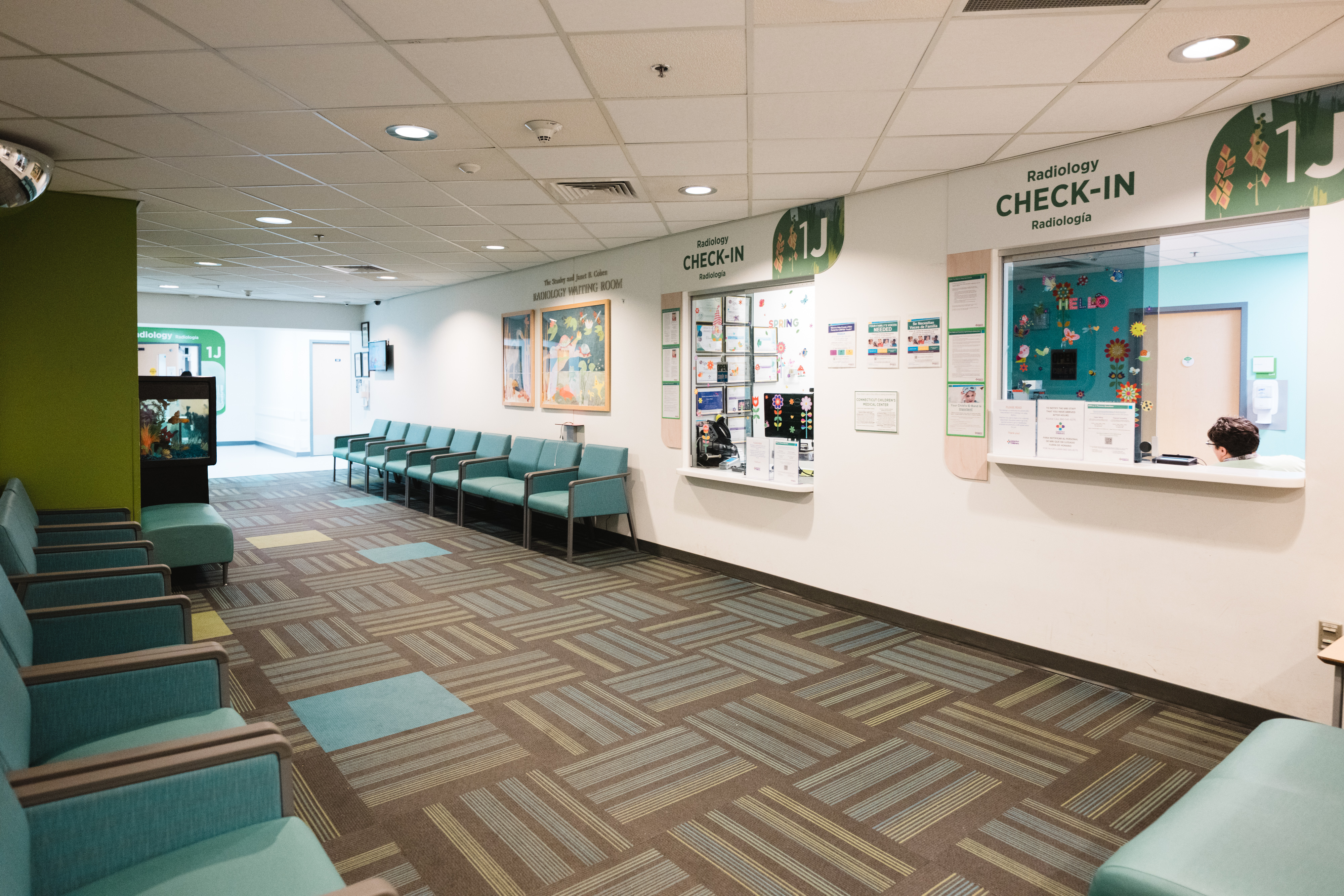 Radiology waiting room