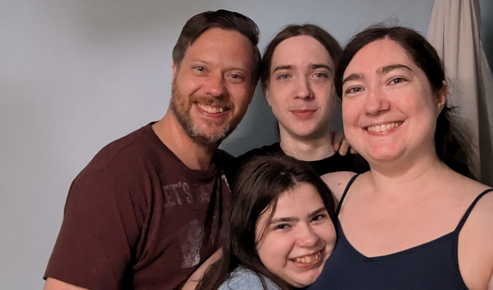 Marie and her family