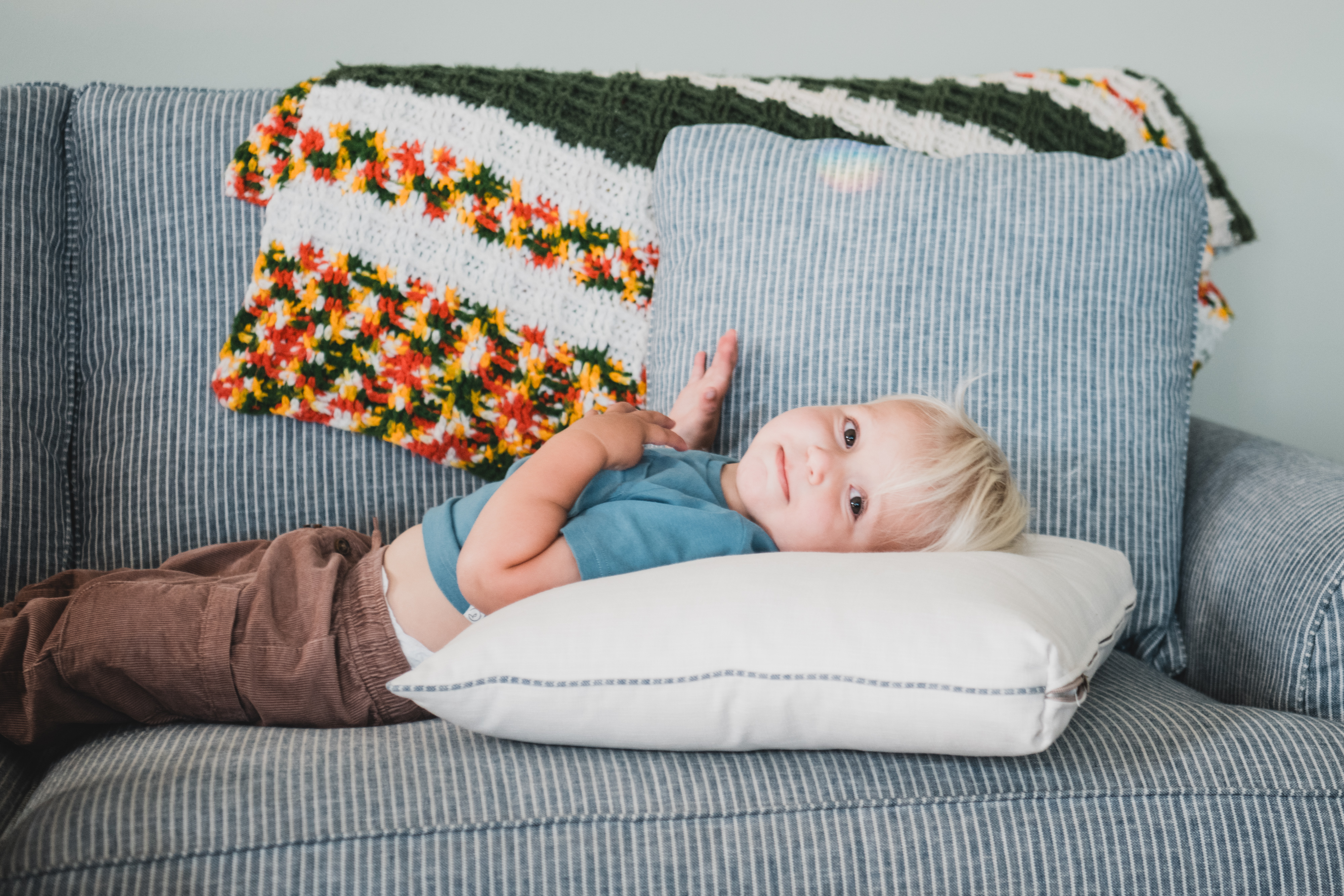 A patient diagnosed through the newborn screening program in his home.