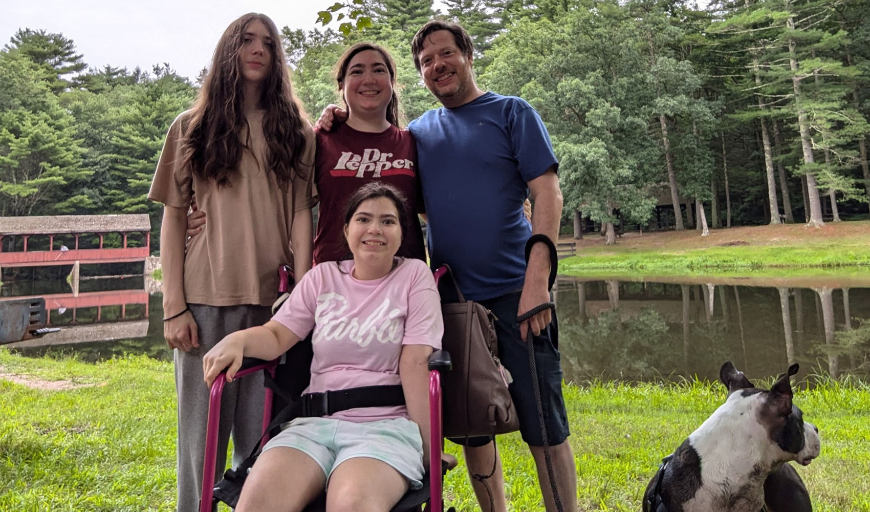 Marie and her family