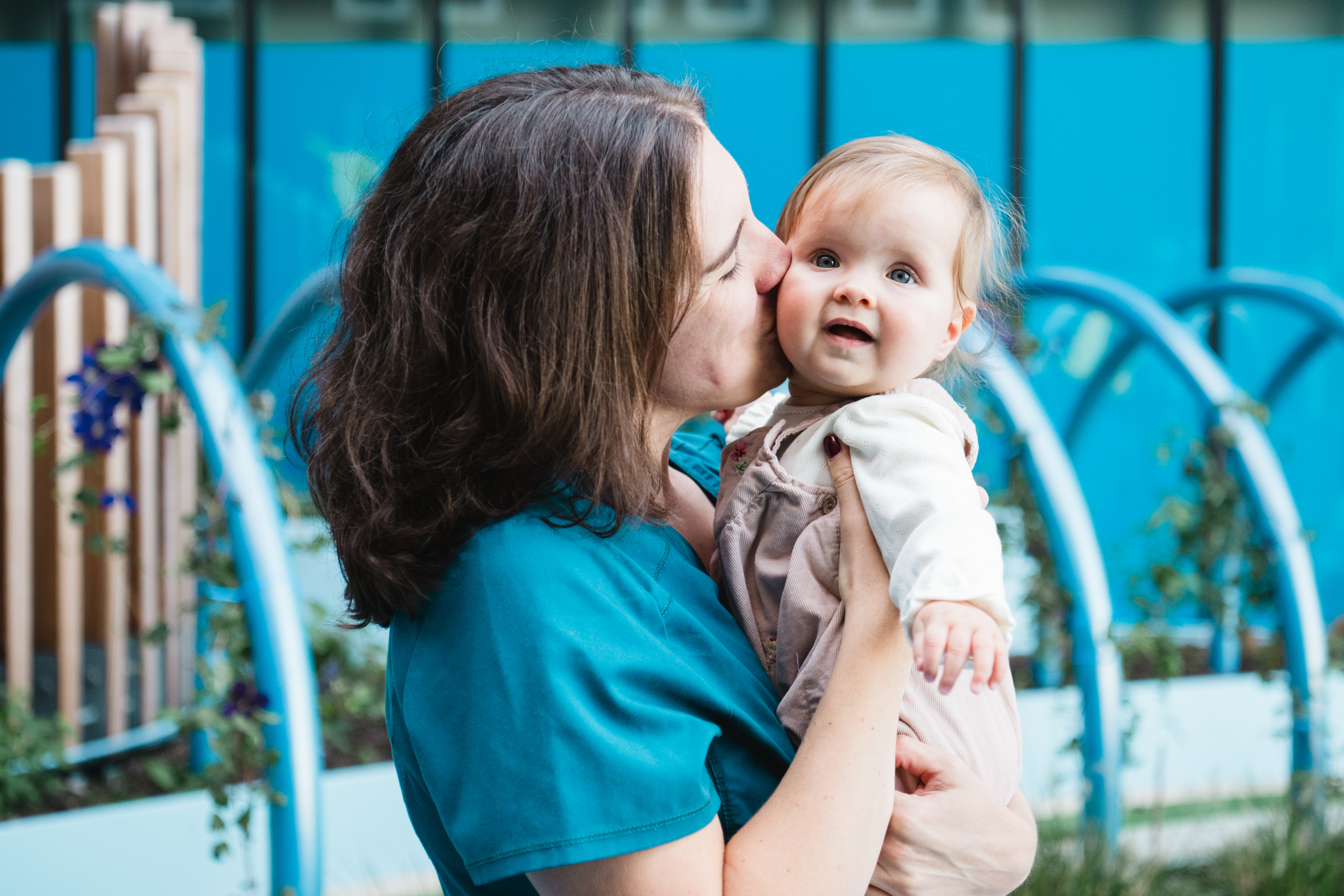 NICU grad, Anna, daughter of a Connecticut Children's nurse.