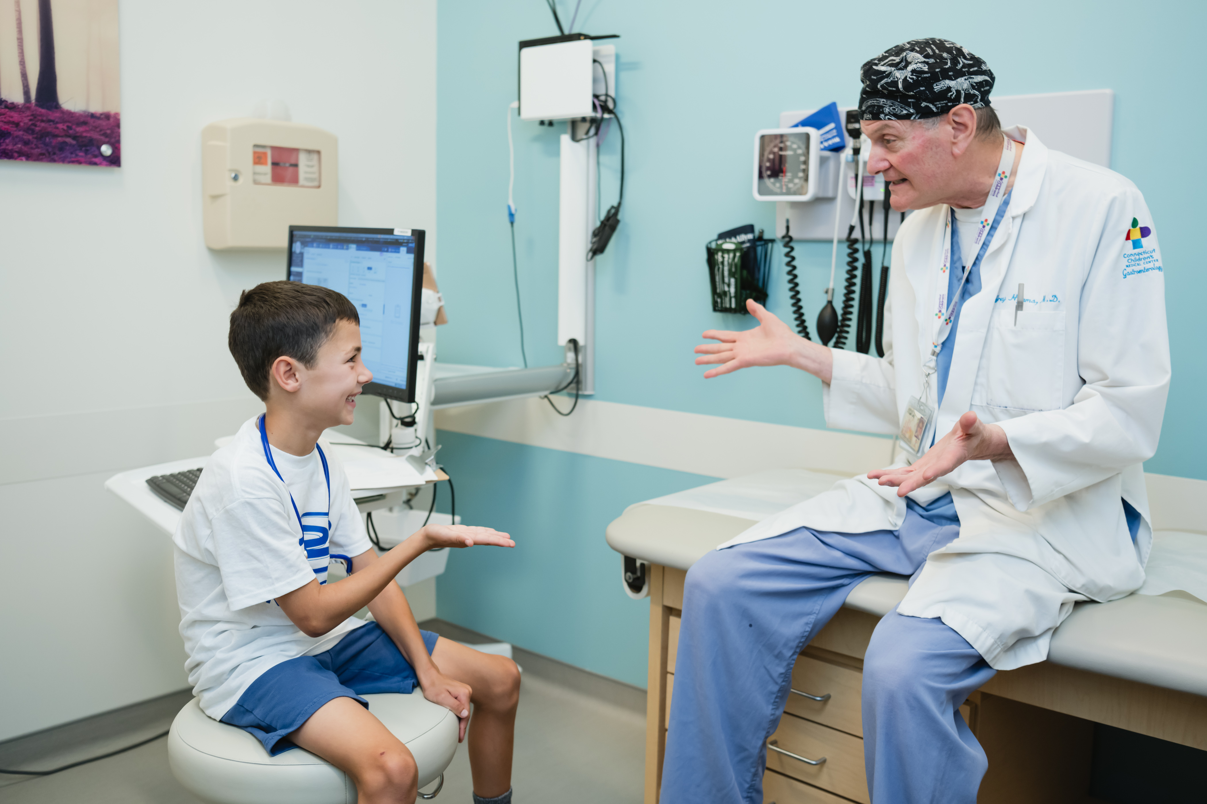 Provider and patient in GI