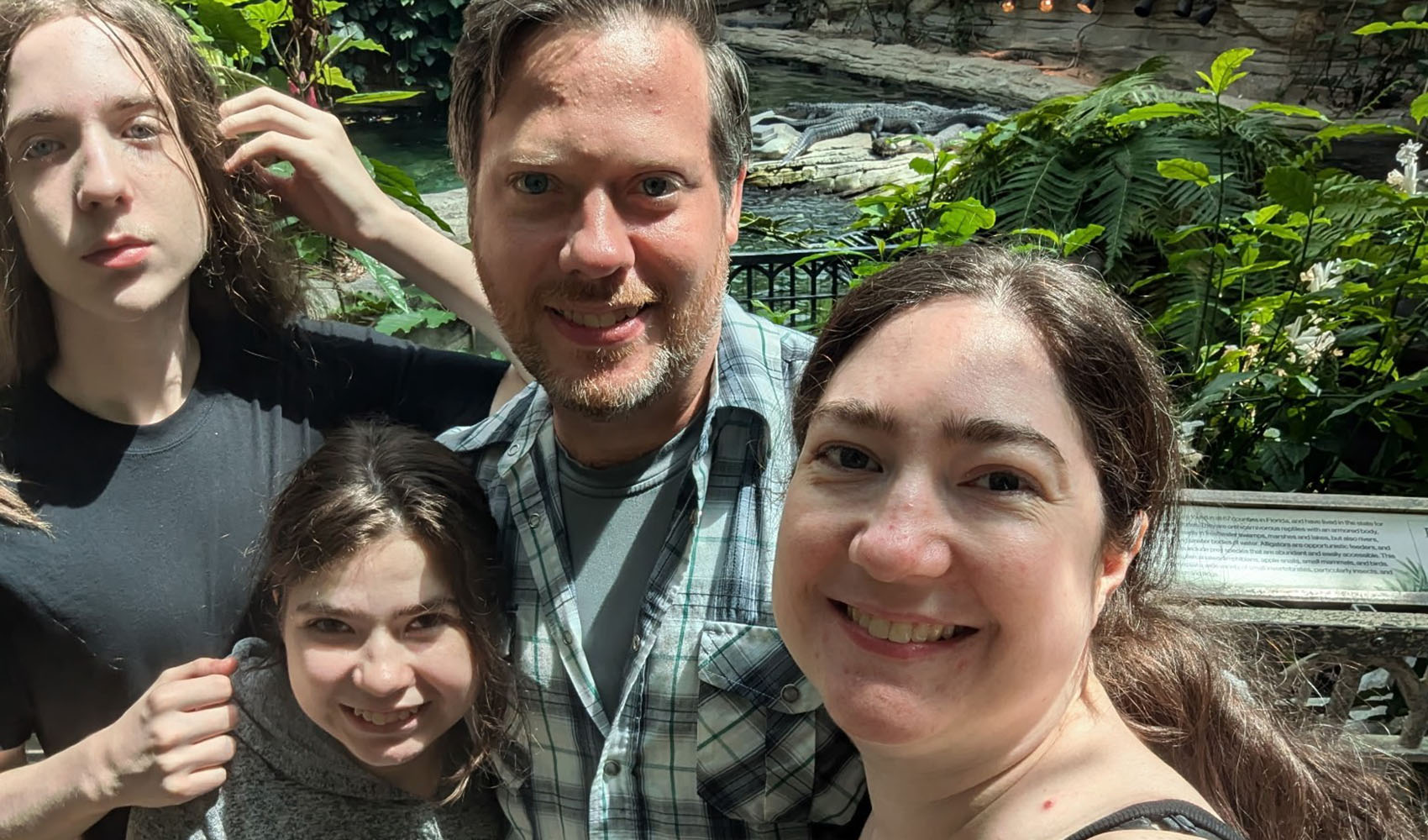 Marie and her family