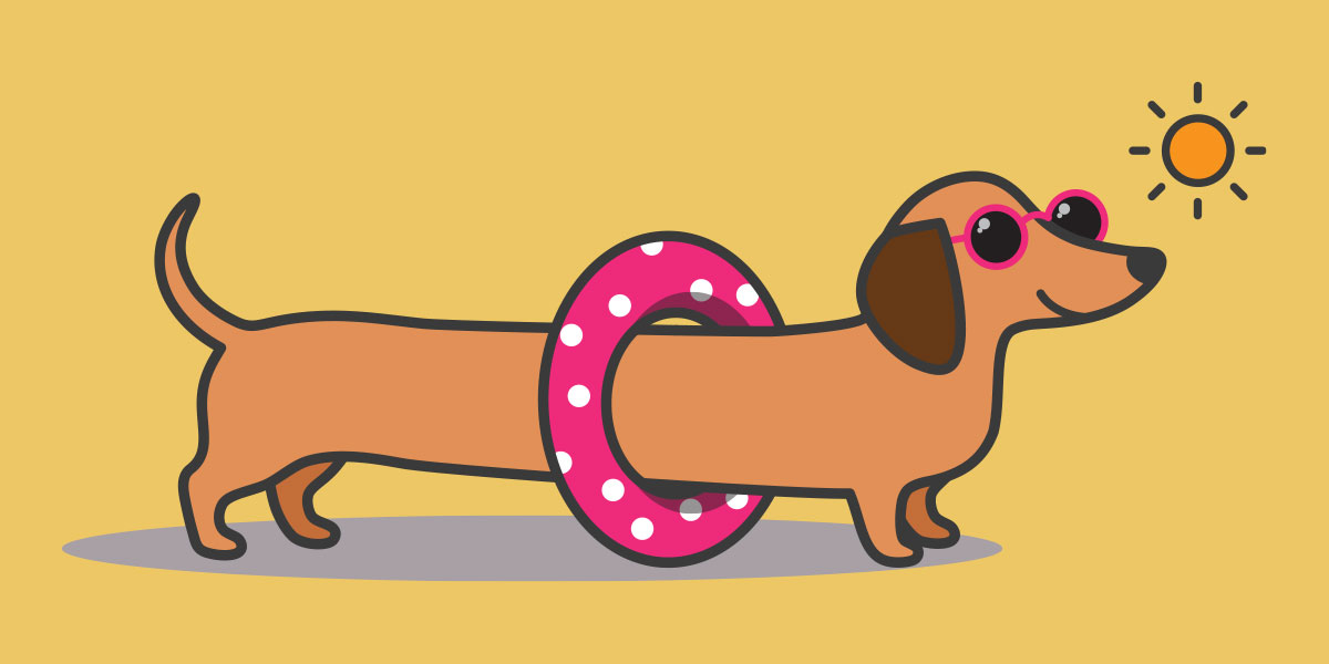 graphic of dog we are using for urgent care expanded hours advertising graphic of dog we are using for urgent care expanded hours advertising