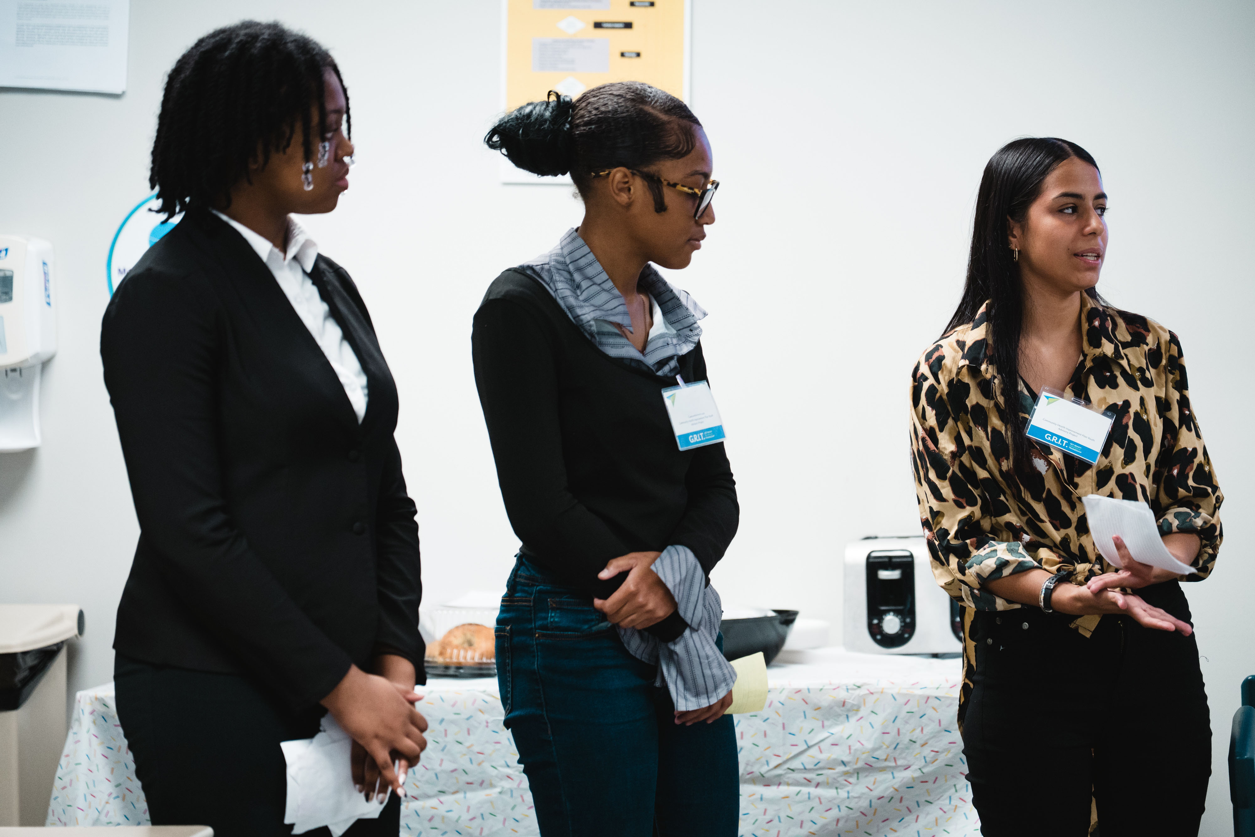 Students present for Ready CT.