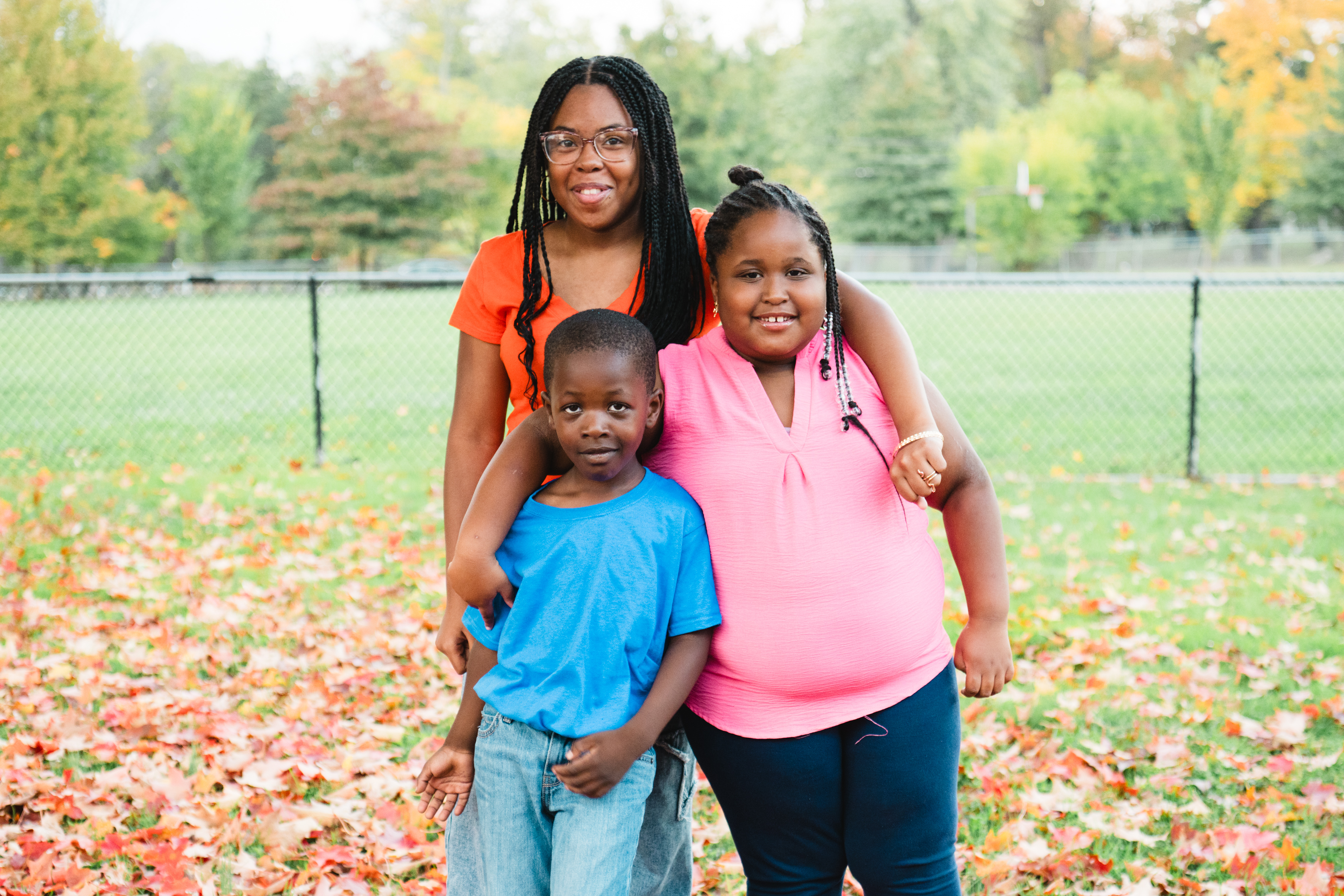 Derri's family photos for Ascend.