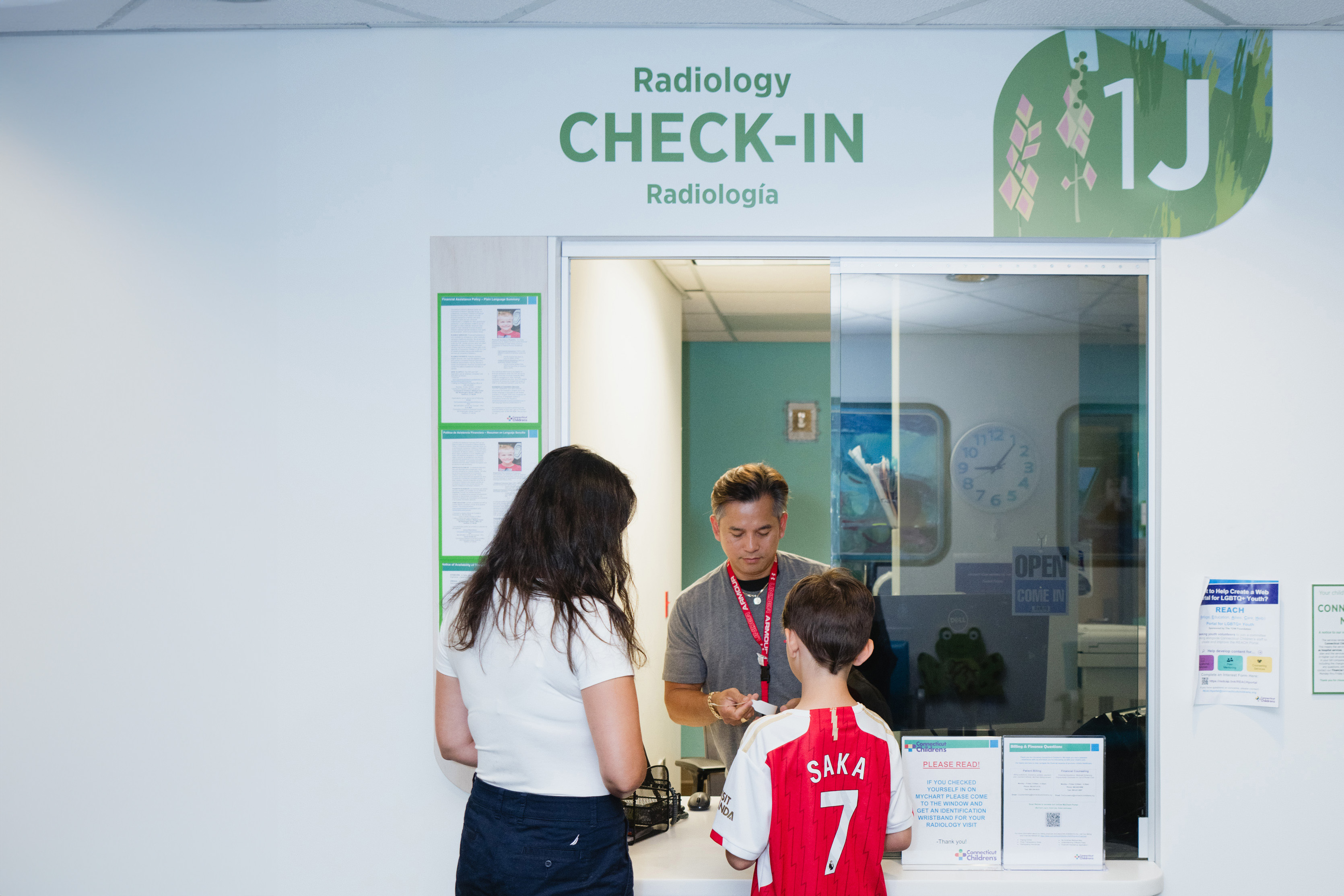 Patient and Provider with MRI Machine