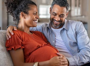 Couple expecting a baby