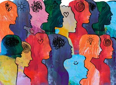 Artwork depicting mental health.