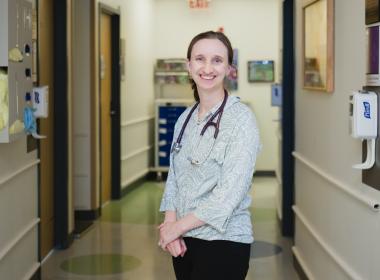 Emily Sampino, MD, Connecticut Children's hematology/oncology