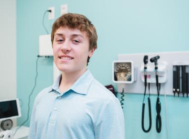 William, 16, diagnosed with celiac disease by Connecticut Children's gastroenterologist