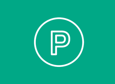 Parking sign icon