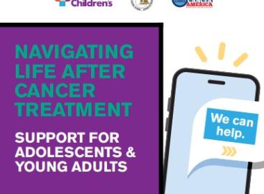 Scrrenshot of brochure Navigating Life After Cancer Treatment