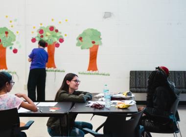 Childhood Prosperity Lab youth co-design session for Ascend. *Check with Erin or Carling before using.*