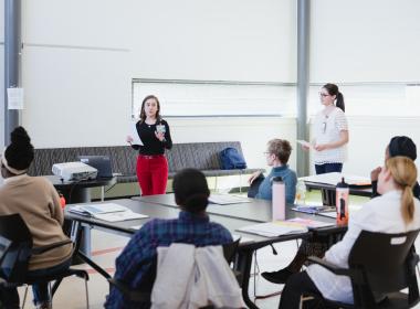 People at Childhood Prosperity Lab