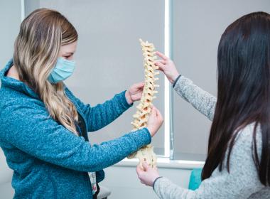 Provider treating patient in Ortho department