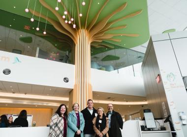 Tower ribbon cutting!