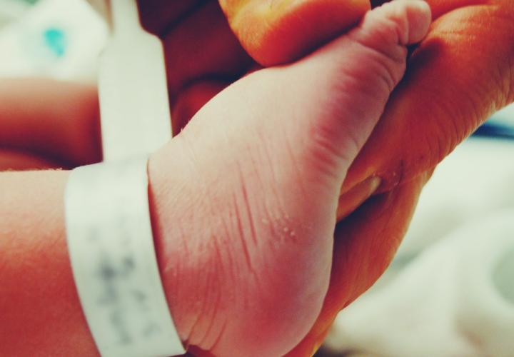 Infant feet