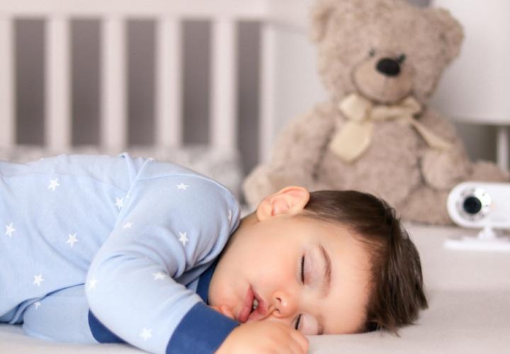 Young boy sleeping