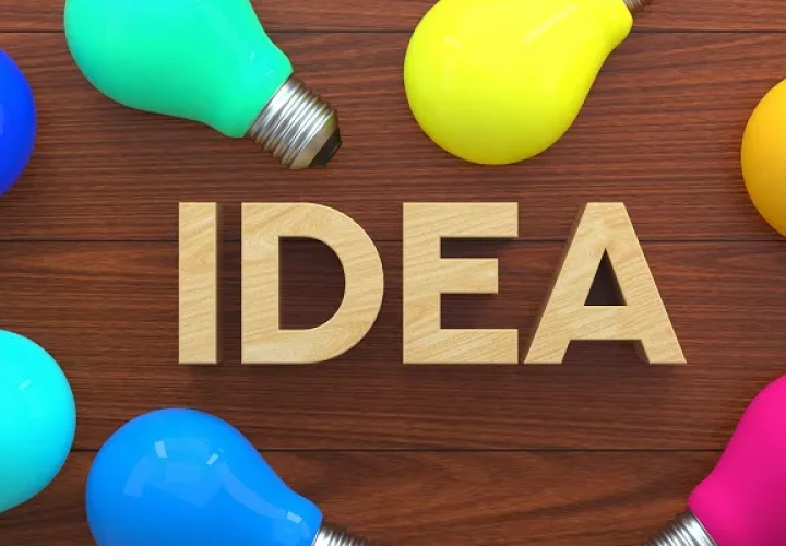 Idea lightbulbs