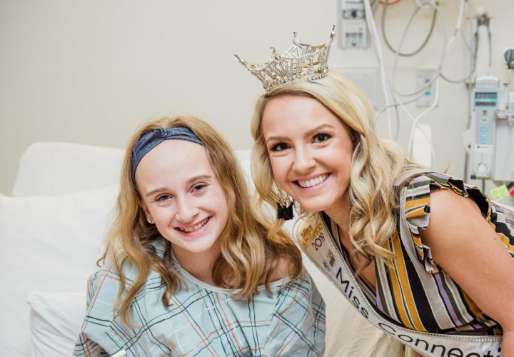Jillian with Miss CT