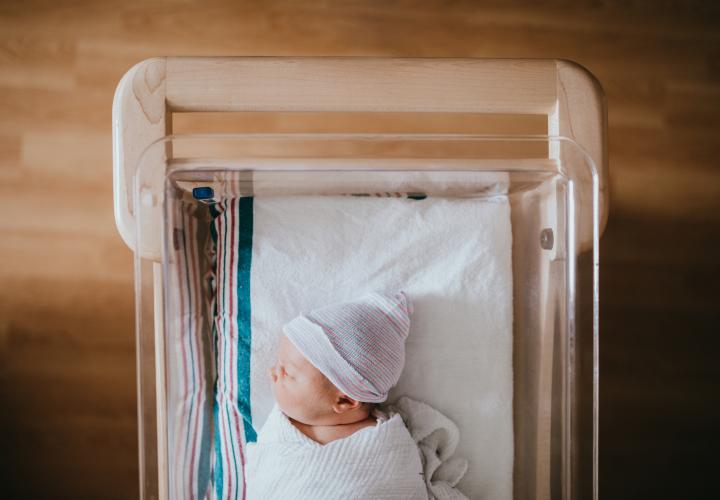 Newborn in hospital