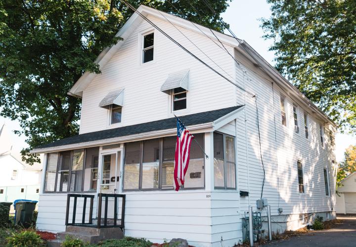 After photos of a Healthy Homes remediation project in East Hartford.