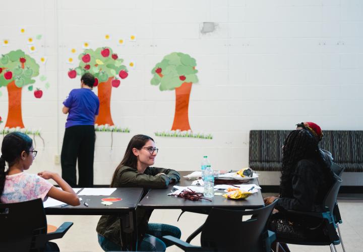 Childhood Prosperity Lab youth co-design session for Ascend. *Check with Erin or Carling before using.*