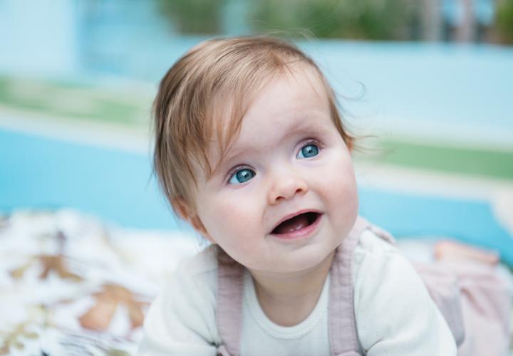 NICU grad, Anna, daughter of a Connecticut Children's nurse.