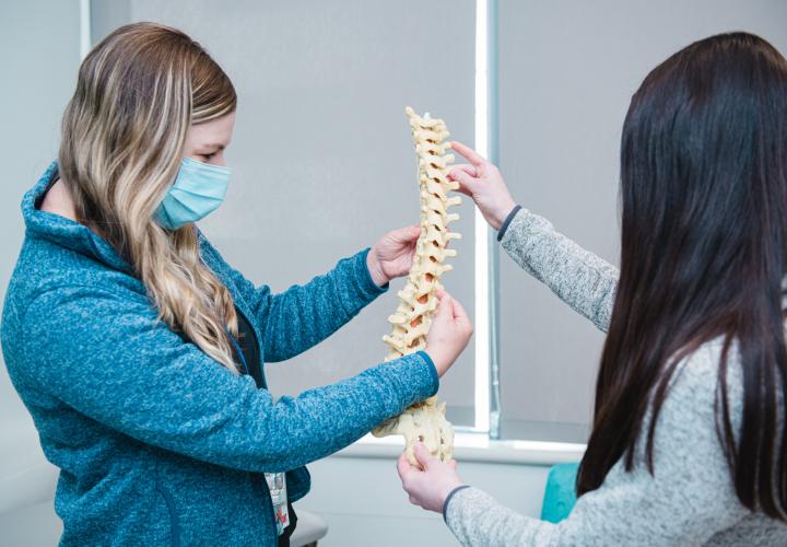 Provider treating patient in Ortho department