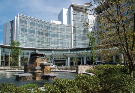 Exterior view of Danbury Hospital