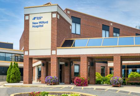 Exterior view of New Milford Hospital