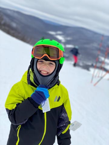 Finn skiing