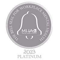 The Bell Seal For Workplace Mental Health Recognition badge