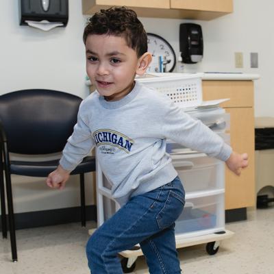 Marcus in a doctors office