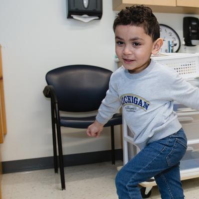 Marcus in a doctors office