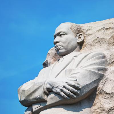 MLK statue