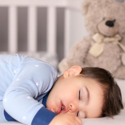 Young boy sleeping