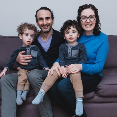 Carter and his family