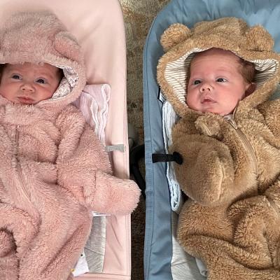 Patient family submitted photos for NICU patient story.