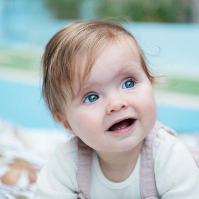 NICU grad, Anna, daughter of a Connecticut Children's nurse.
