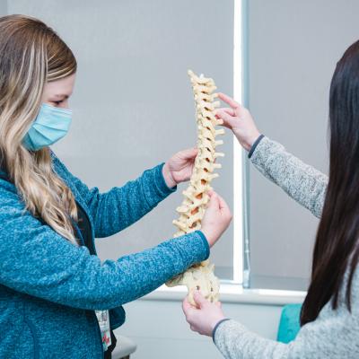 Provider treating patient in Ortho department
