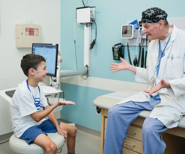 Provider and patient in GI