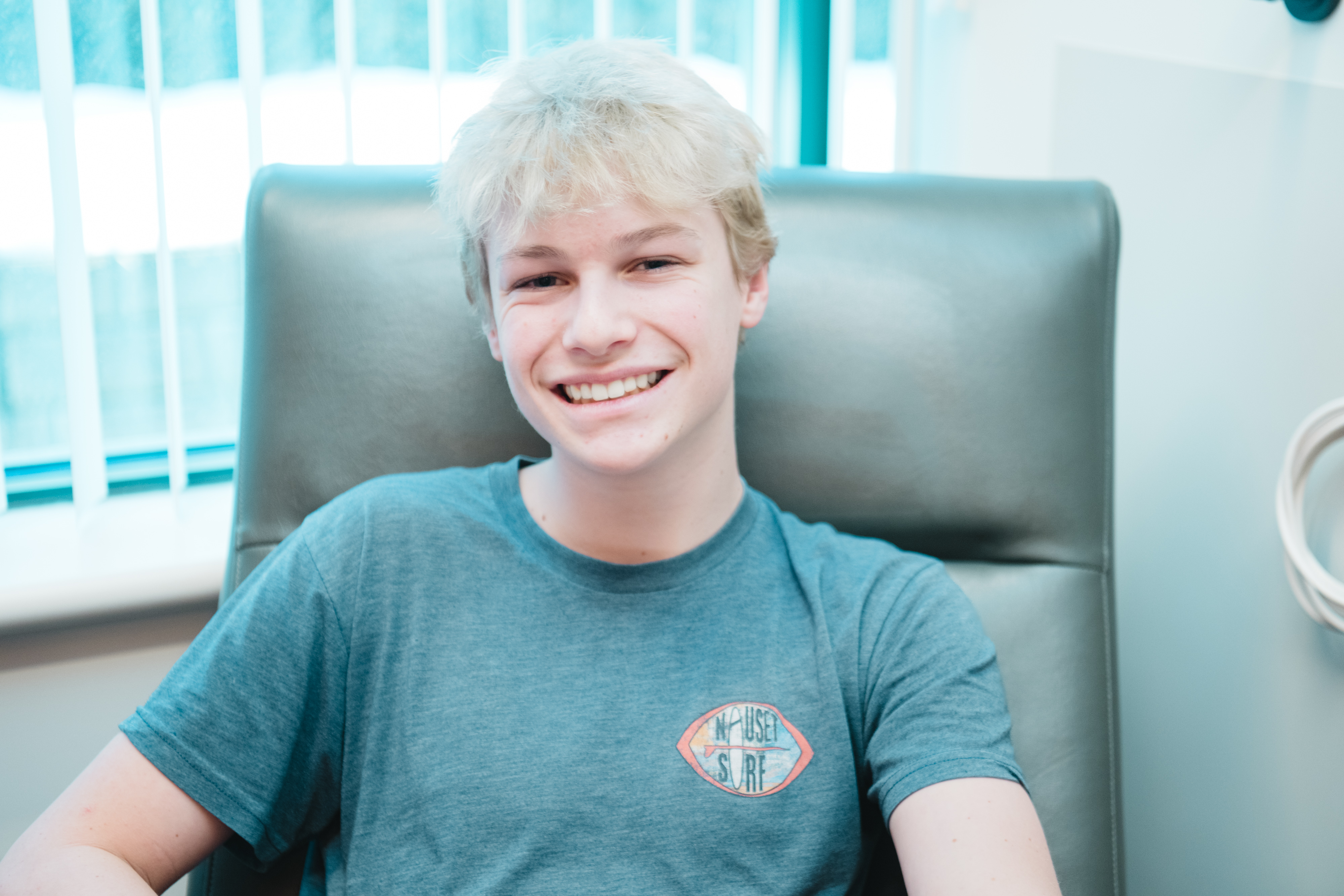 GI patient in the infusion center